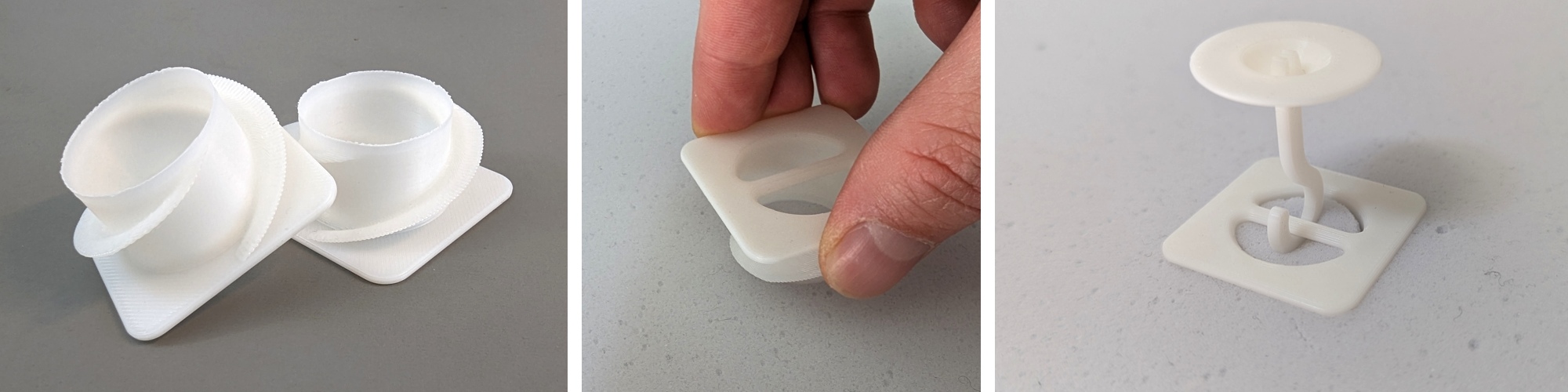 Unser patentierter Schaumstoffanker.